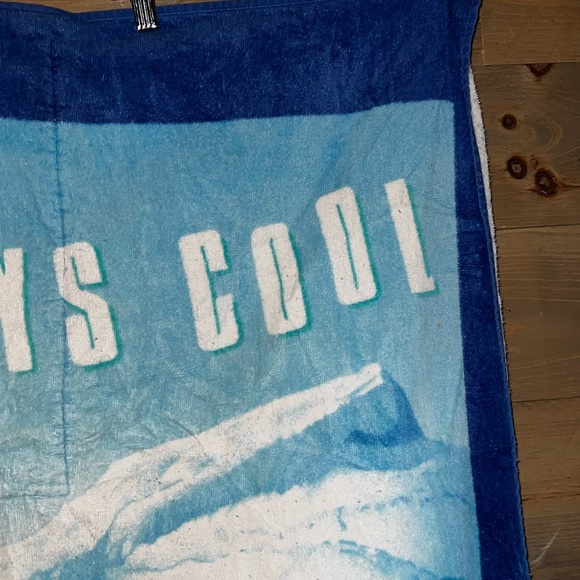 1996 vintage Coca-Cola drawstring beach towel in bag 2 in 1 - Picture 5 of 13